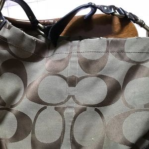 Authentic coach purse